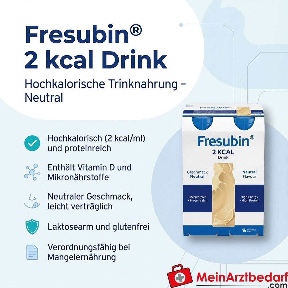 Fresubin 2 kcal/ml Neutralny pokarm do picia 4 x 200 ml