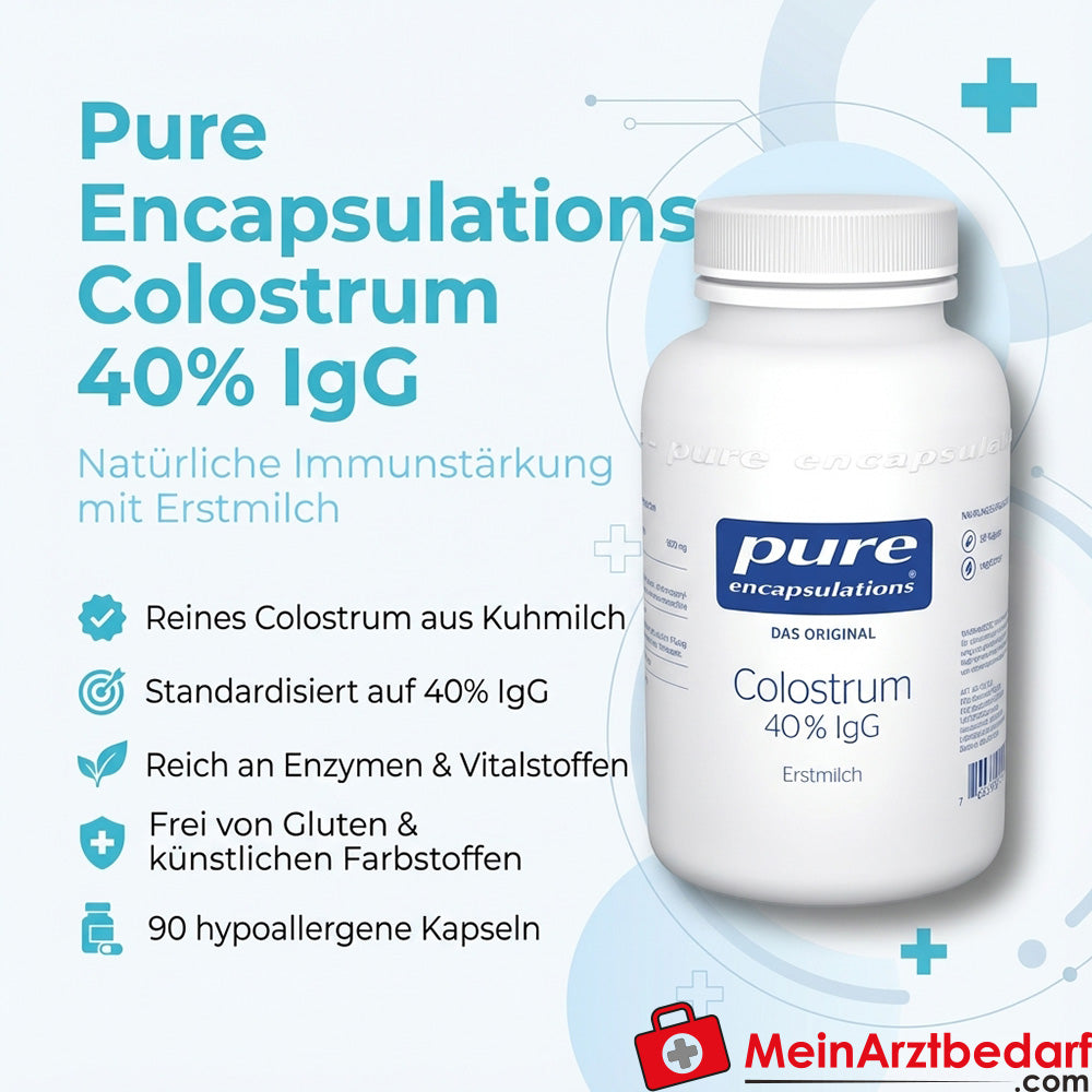 Pure Encapsulations Colostrum 40% IgG Capsules 90 Capsules