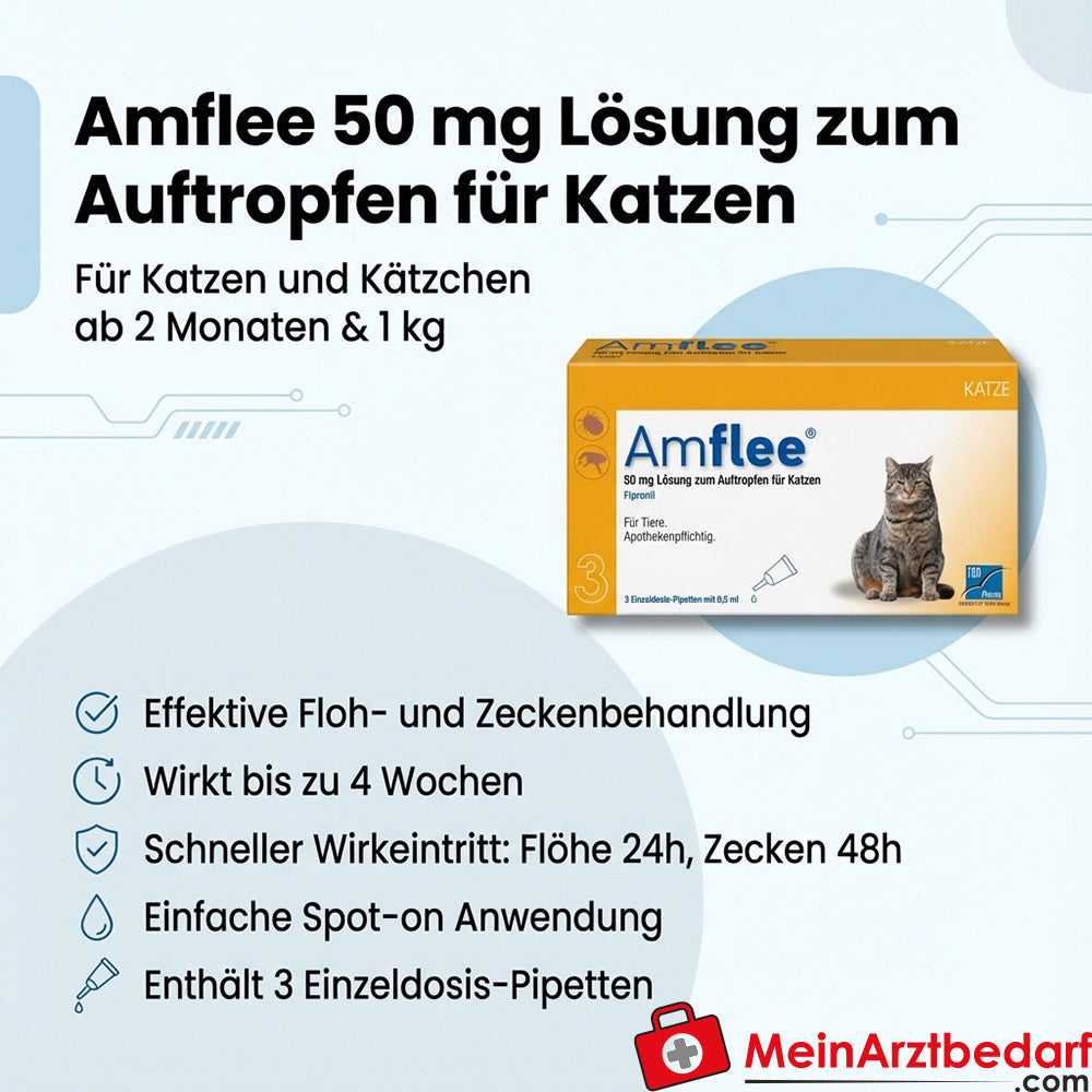 Amflee 50mg C, 3 pce.