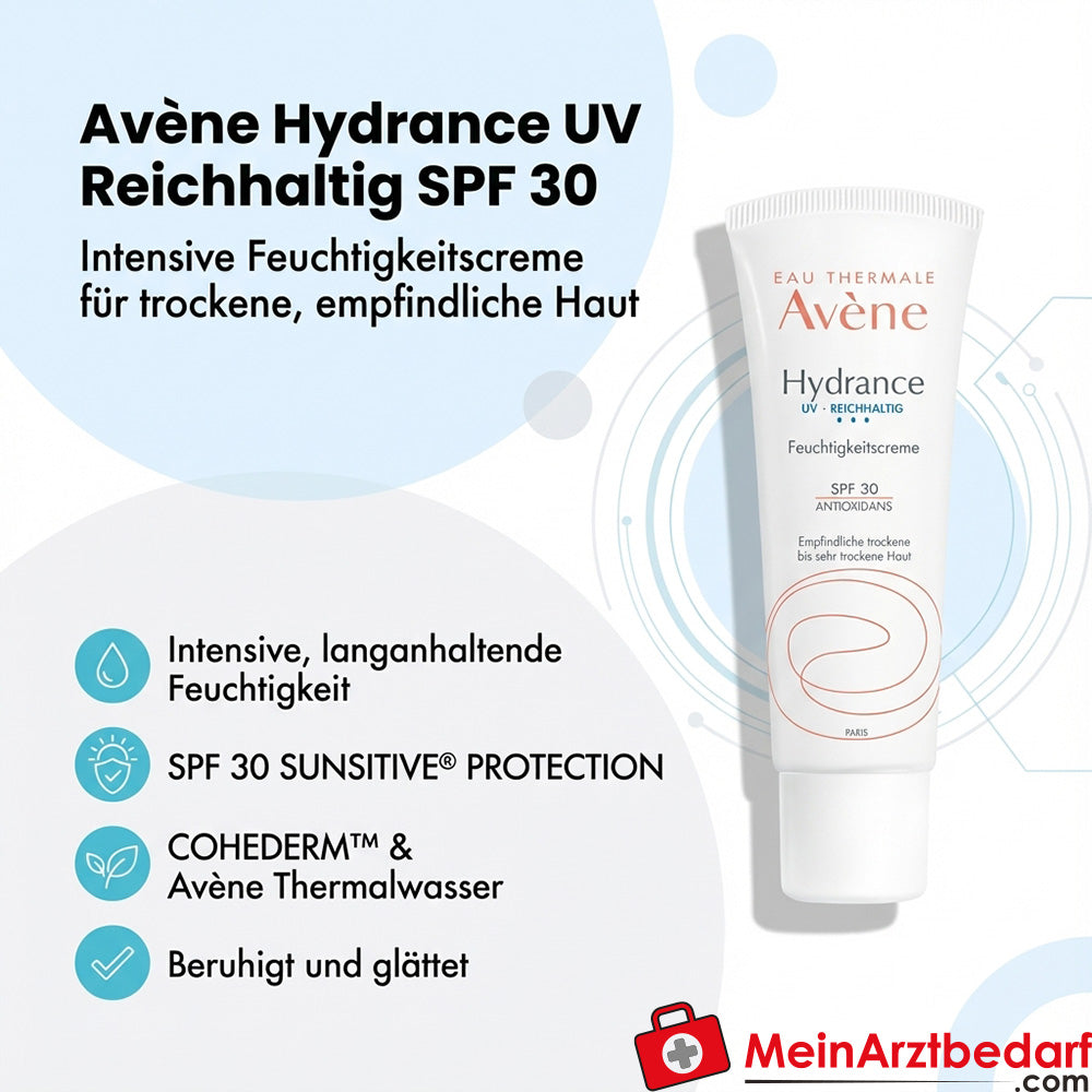 Avène Hydrance Rijke Hydraterende Crème SPF 30 40 ml