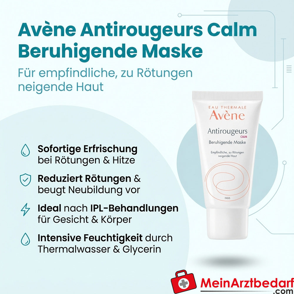 Avène Antirougeurs Calm Maseczka łagodząca 50 ml