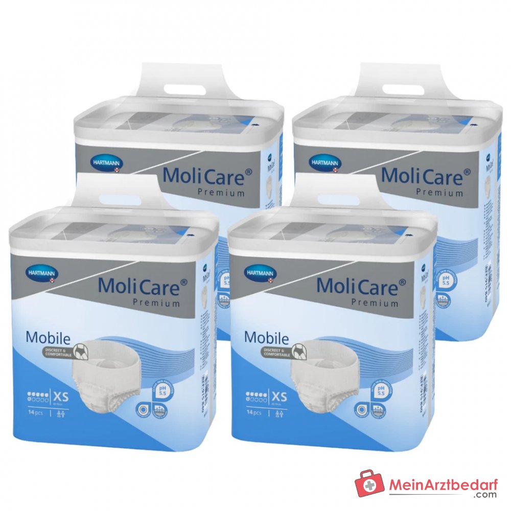 MoliCare Premium Mobile 10 druppel wegwerpluier maat L, 14 st.