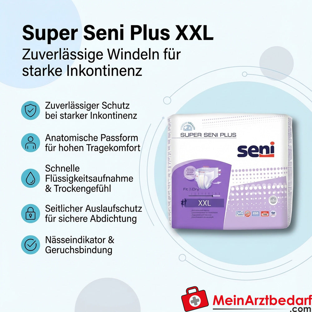Seni Super Plus Incontinentiebroekjes XXL, 10 st.