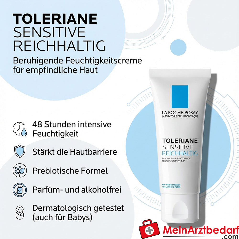 La Roche Roche Toleriane Gevoelige Rijke Crème 40 ml