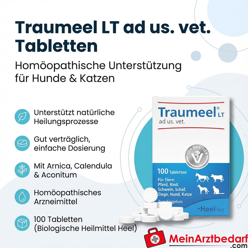 Traumeel LT ad us. vet. comprimidos 500 unidades para perro y gato