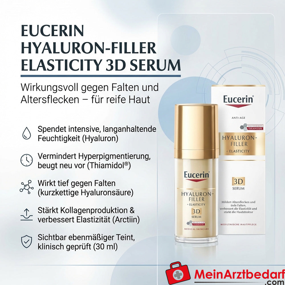Eucerin Hyaluron-Filler Elasticity 3D Sérum avec Thiamidol 30 ml