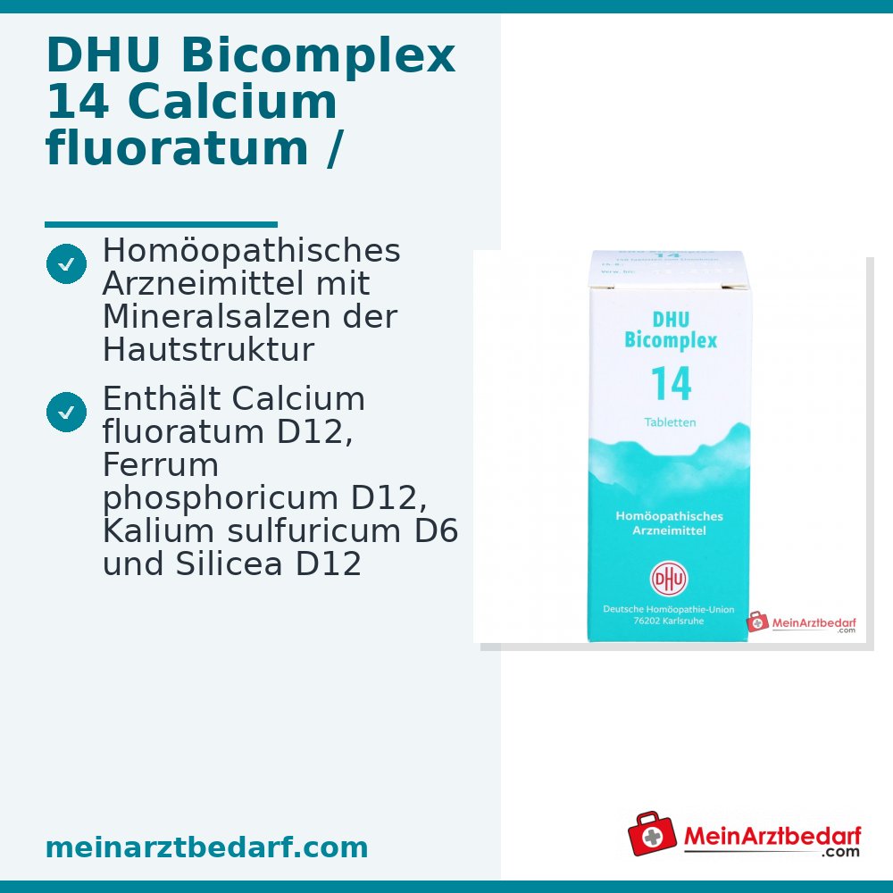 DHU Bicomplex 14 medicamento homeopático comprimidos 150 unidades