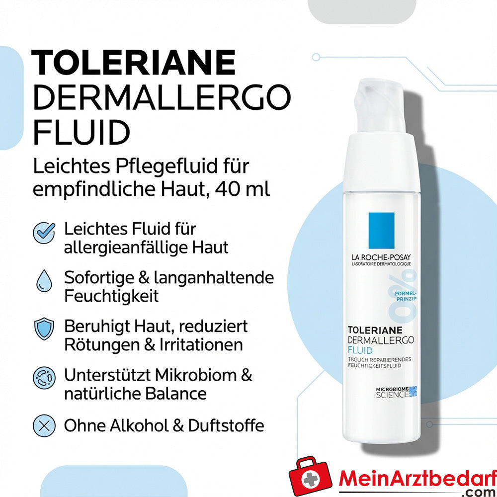 La Roche Roche Toleriane Dermallergo Fluid Neurosensine 40 ml