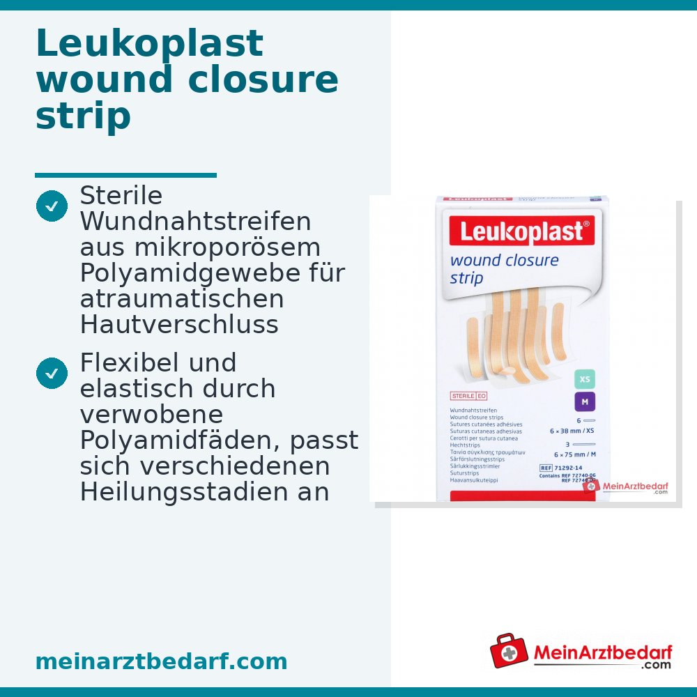 Leukoplast wondhechtstrips, huidvriendelijk, flexibel