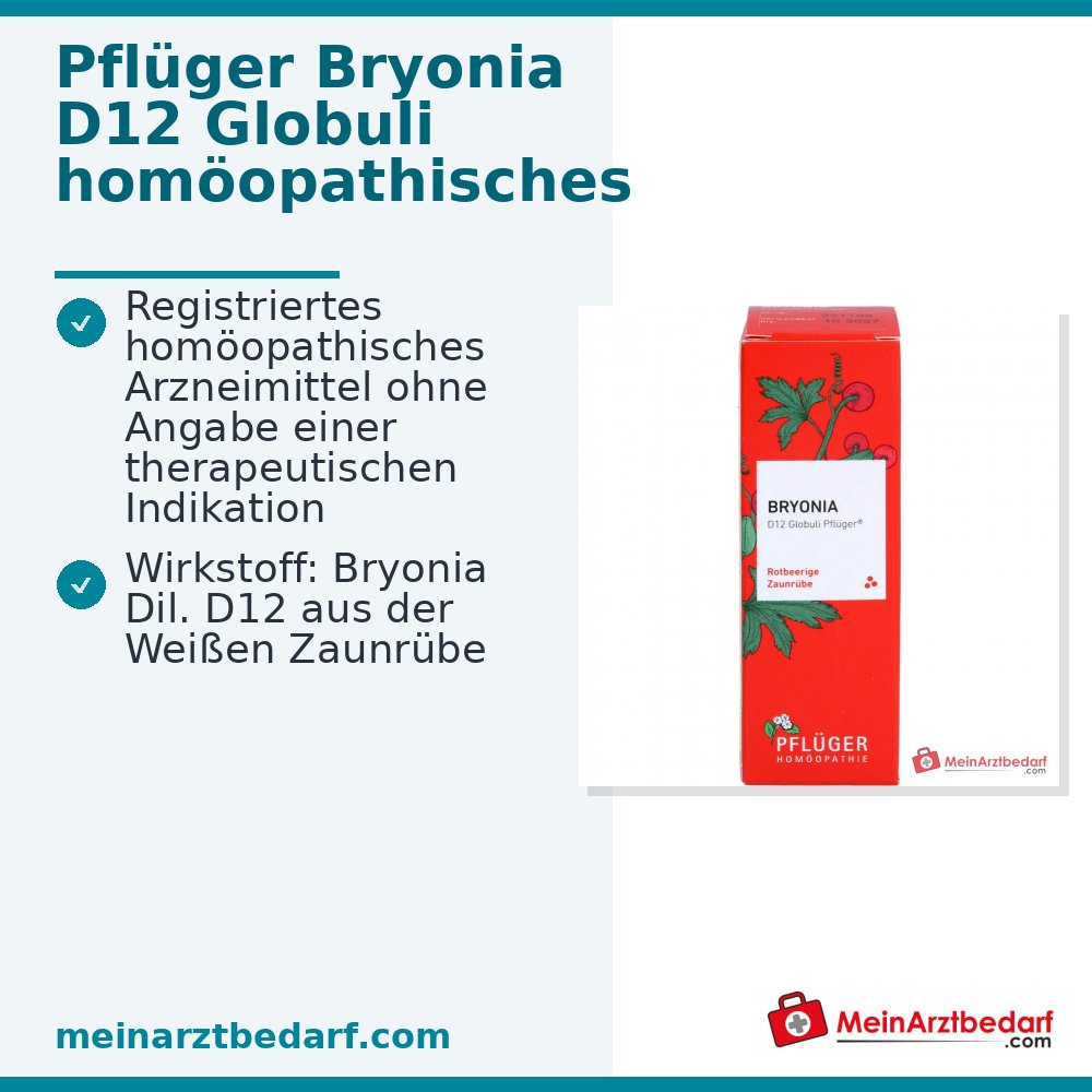 Pflüger Bryonia D12 bolletjes Bryonia dil. D12 doseerdispenser