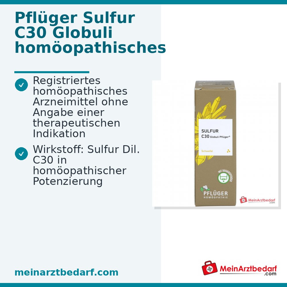 Pflüger Soufre C30 Globules 10 g