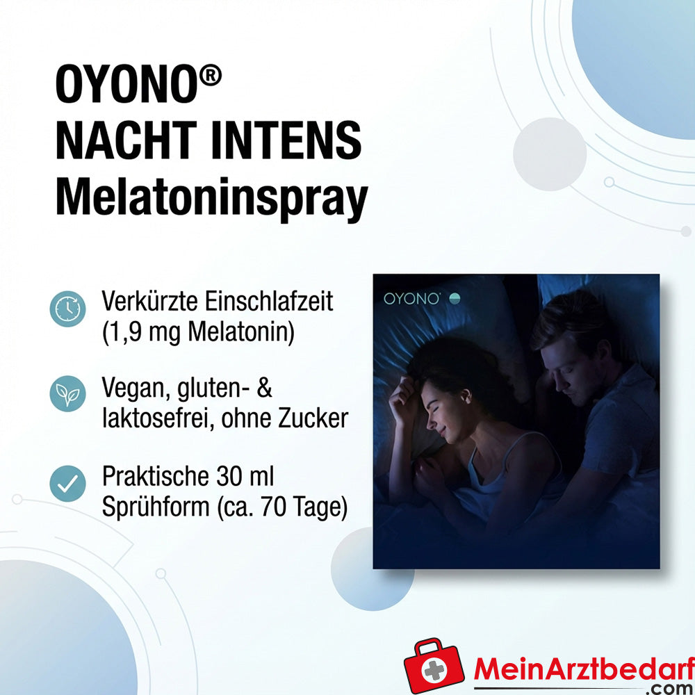 OYONO NACHT INTENS Melatonine Spray, 30 ml