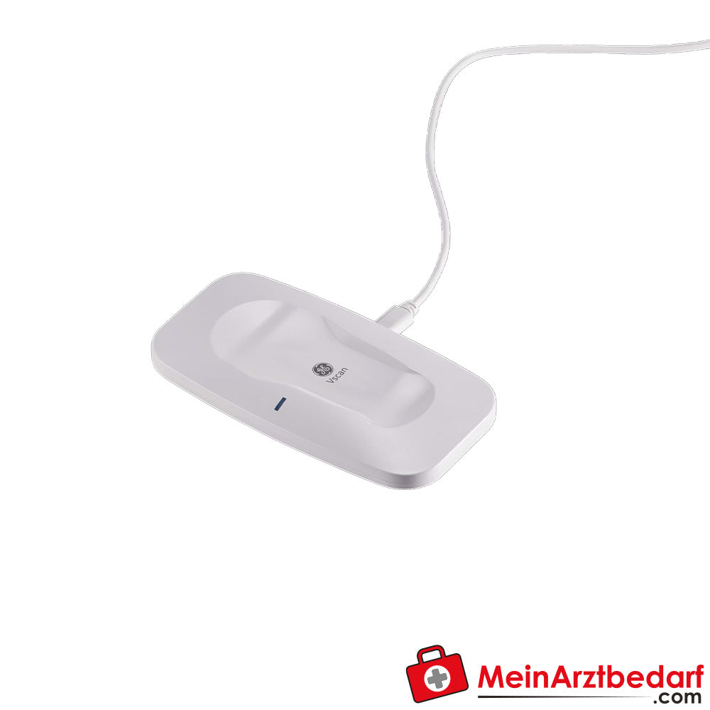 Vscan Air CL handheld echografiesysteem met convexe lineaire dubbele sonde