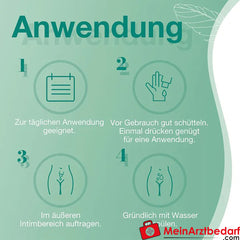 SAGELLA hydramed: Antibakterielle Waschlotion für den Intimbereich, 100ml.