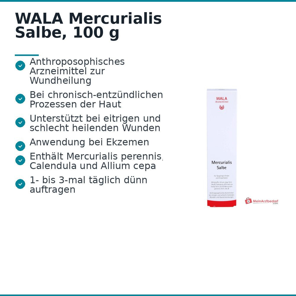 WALA Mercurialis Salbe, 100 g