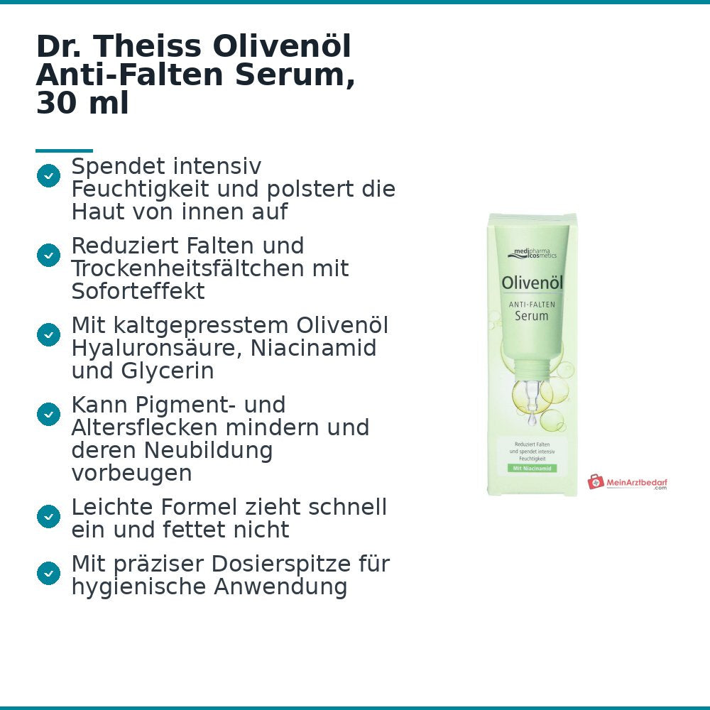 Dr. Theiss Sérum Anti-rides Olive, 30 ml