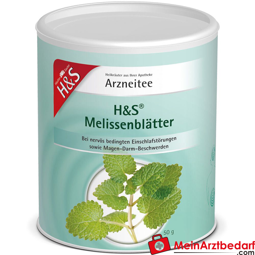 H&S® Melissenblätter loser Tee.