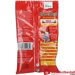 Kinder Em-eukal® Gummidrops Wildkirsche zuckerhaltig, 75g.