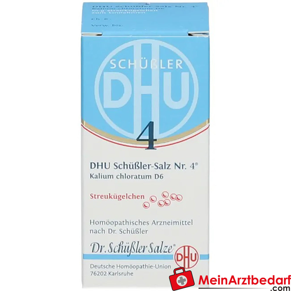 DHU Schüßler Nr. 4 Kalium chloratum D6.