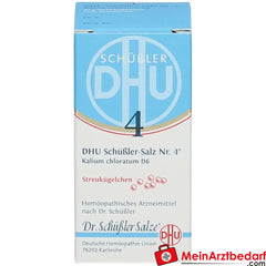 DHU Schüßler Nr. 4 Kalium chloratum D6.