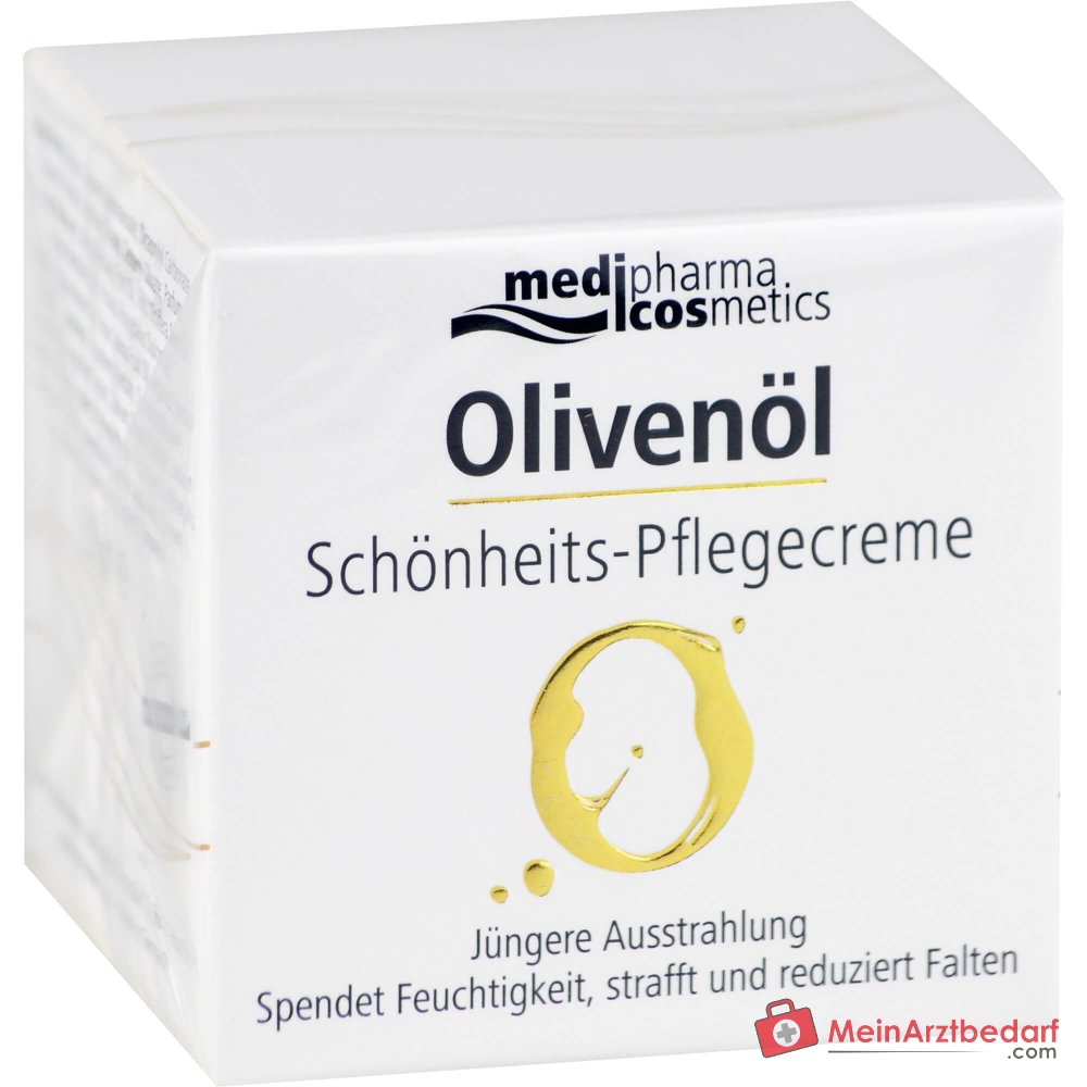 Medipharma Cosmetics Crema de Cuidado de Belleza con Aceite de Oliva, 50 ml