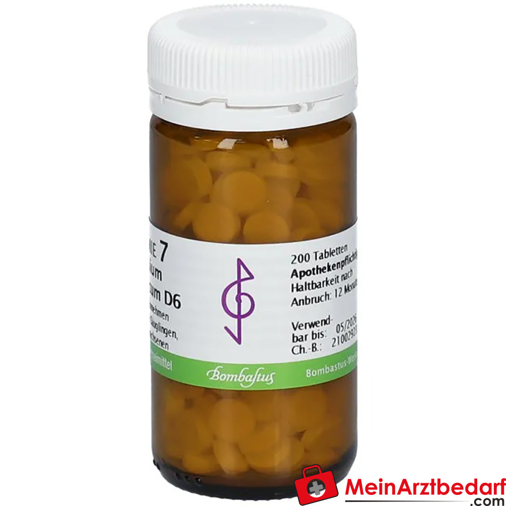 Bombastus Biochemie 7 Magnesium phosphoricum D 6 Tabletten.