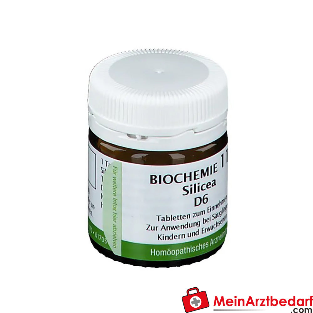 Bombastus Biochemie 11 Silicea D 6 Tabletten.
