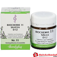 Bombastus Biochemie 11 Silicea D 12 Tabletten.