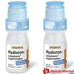Hyaluron-ratiopharm® Augentropfen, 20ml.