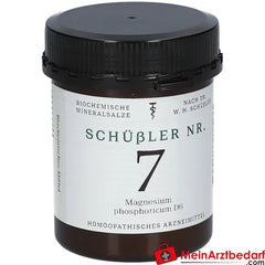Schüssler Nr. 7 Magnesium phopshoricum D 6 Tabletten.
