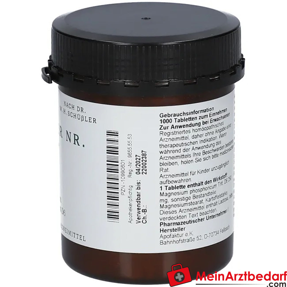 Schüssler Nr. 7 Magnesium phopshoricum D 6 Tabletten.