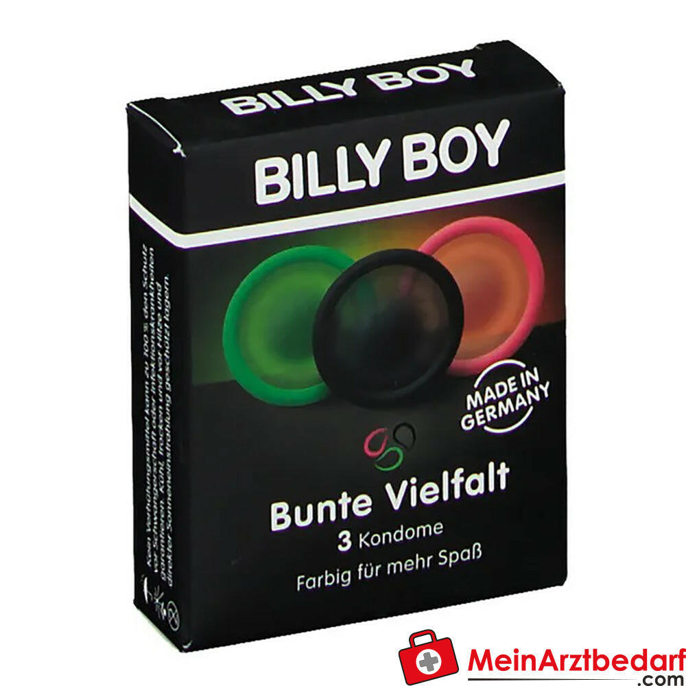 BILLY BOY Kondome Bunte Vielfalt.