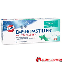 EMSER Pastillen® mit Mentholfrische zuckerfrei, 30 St..