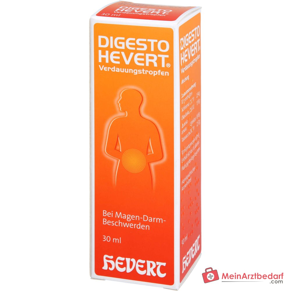 Hevert Digesto verteringsdruppels, 30 ml