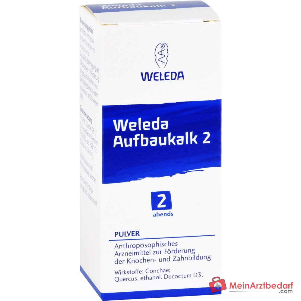 Weleda Calcite de Construction 2 Poudre, 45 g