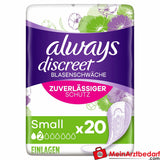 always discreet Inkontinenz Einlagen Small.