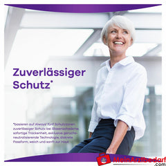 always discreet Inkontinenz Einlagen normal.