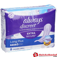 always discreet Inkontinenz Einlagen+ long plus, 8 St..