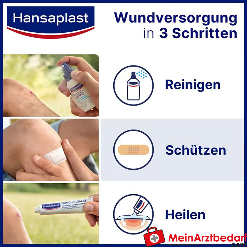 Hansaplast Erste Hilfe Pflaster Mix Strips, 20 St..