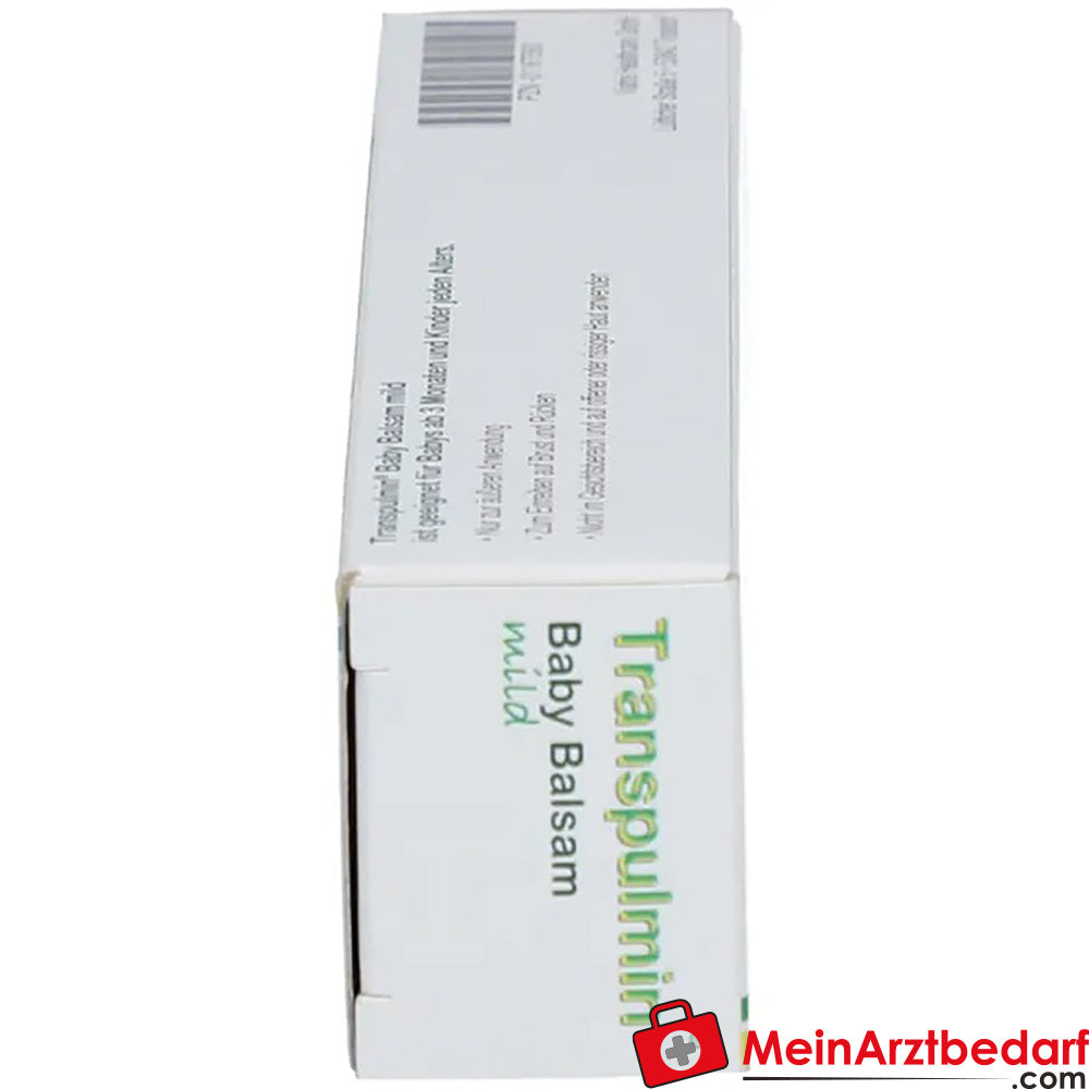 Transpulmin Baby Balsam mild: Wohltuender Erkältungsbalsam für Kinder ab 3 Monaten, 40ml.