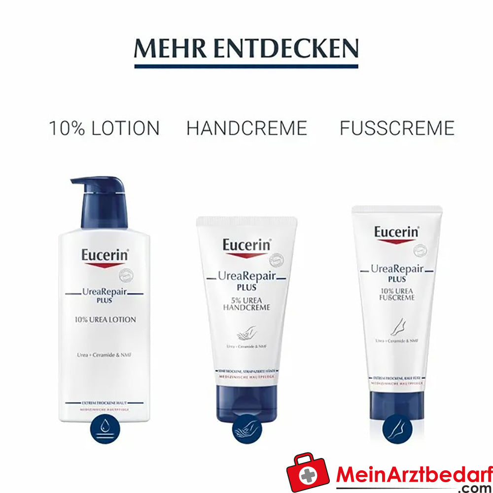 Eucerin® UreaRepair ORIGINAL Waschfluid 5% - für trockene bis extrem trockene Haut, 400ml.