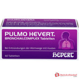 Hevert Pulmo Bronchialcomplex Tabletten, 40 tabletten.