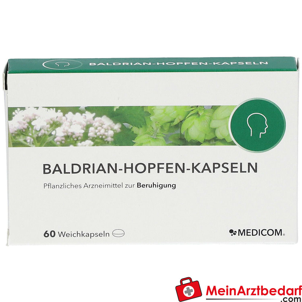 Baldrian-Hopfen-Kapseln.