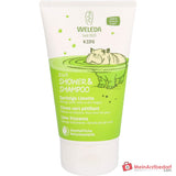 Weleda Kids 2en1 Douche & Shampooing Citron Vert Pétillant, 150 ml