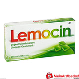 Lemocin gegen Halsschmerzen.