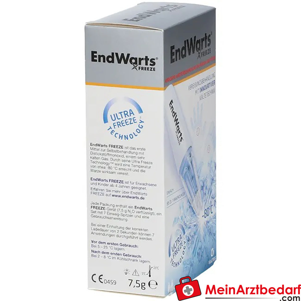 EndWarts FREEZE: Vereisungsmittel zur Entfernung von Warzen, 7,5g.