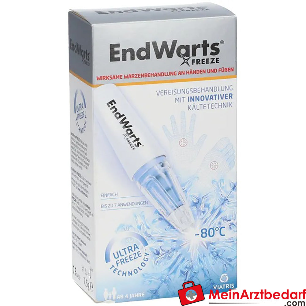 EndWarts FREEZE: Vereisungsmittel zur Entfernung von Warzen, 7,5g.