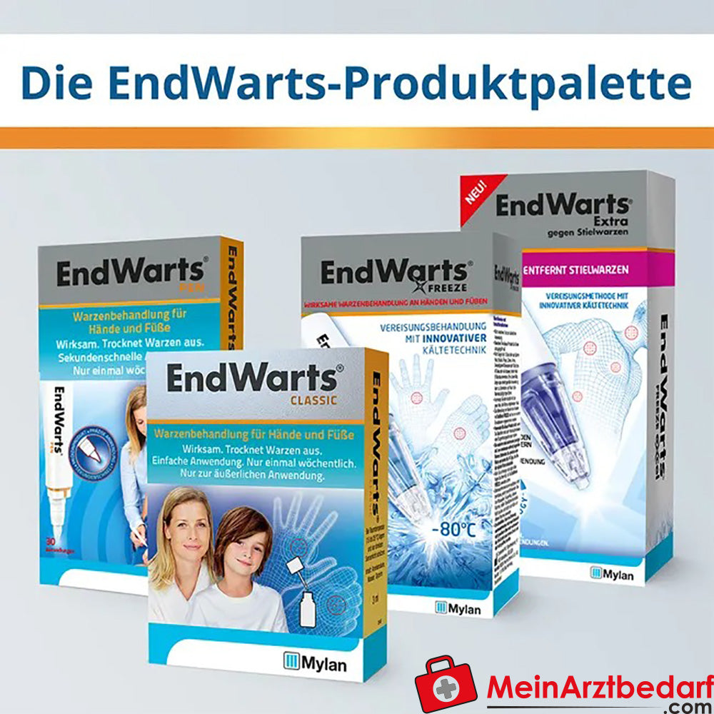 EndWarts FREEZE: Vereisungsmittel zur Entfernung von Warzen, 7,5g.