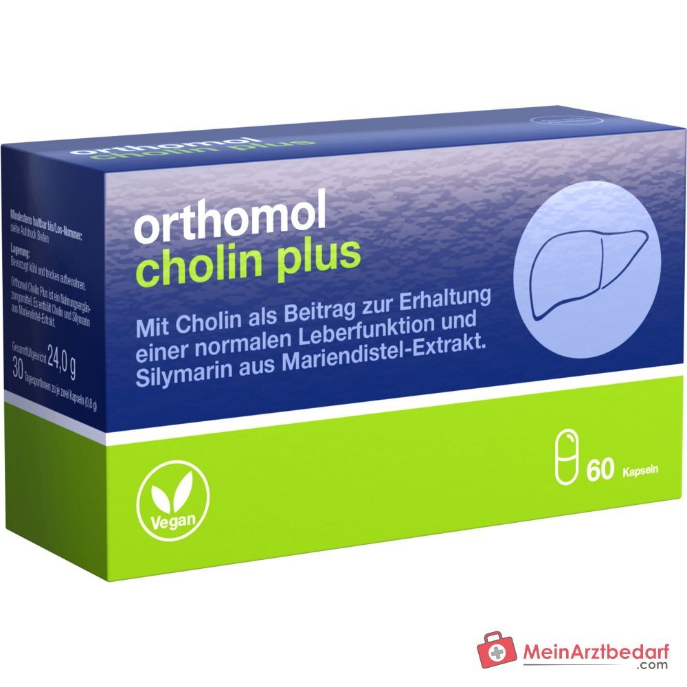 Orthomol Cholin Plus Kapseln, 60 St..