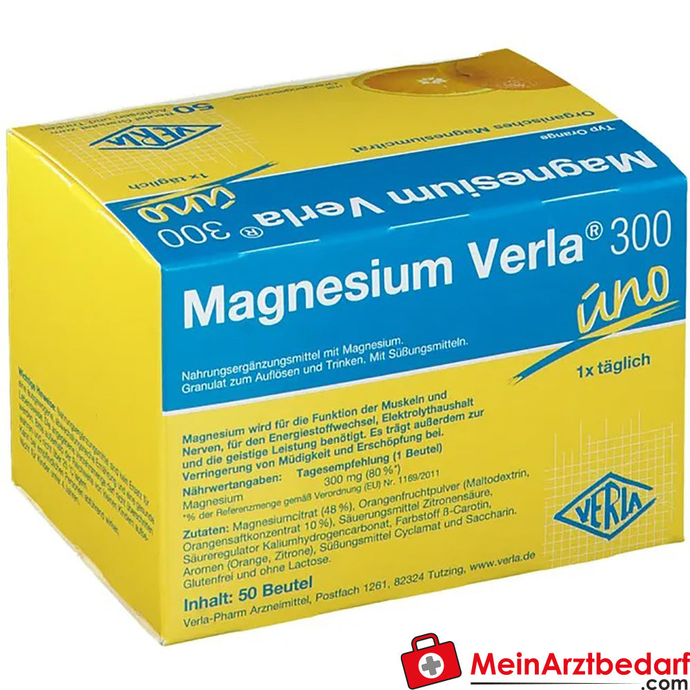 Magnesium Verla® 300 uno Orange, 50 St..